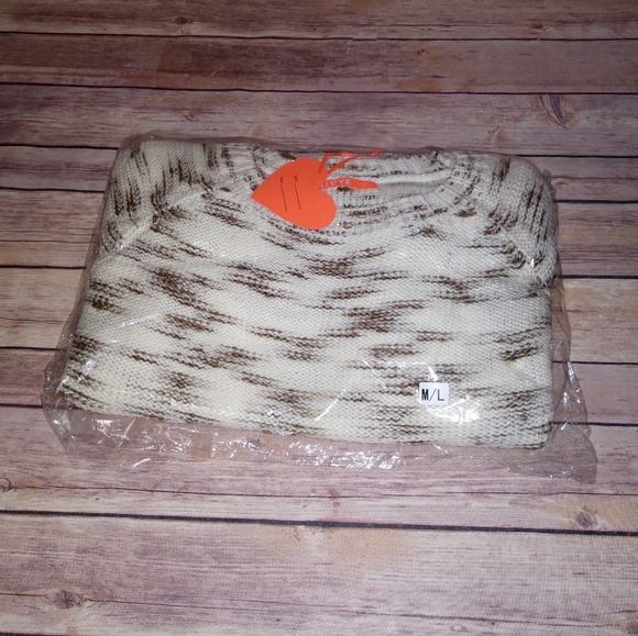 Ivory Mocha Sweater - Picture 4 of 8